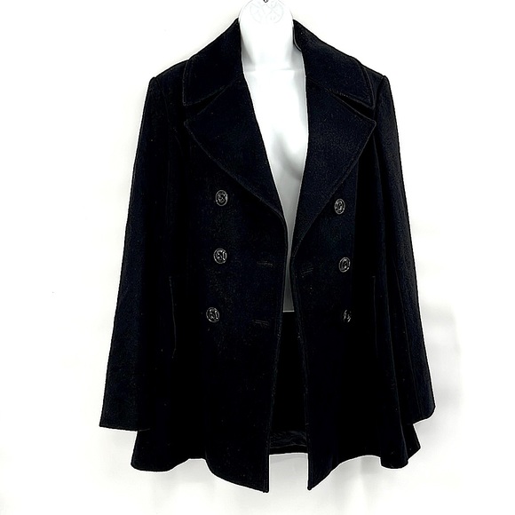 Black Rivet Jackets & Blazers - Black Rivet pea coat size large